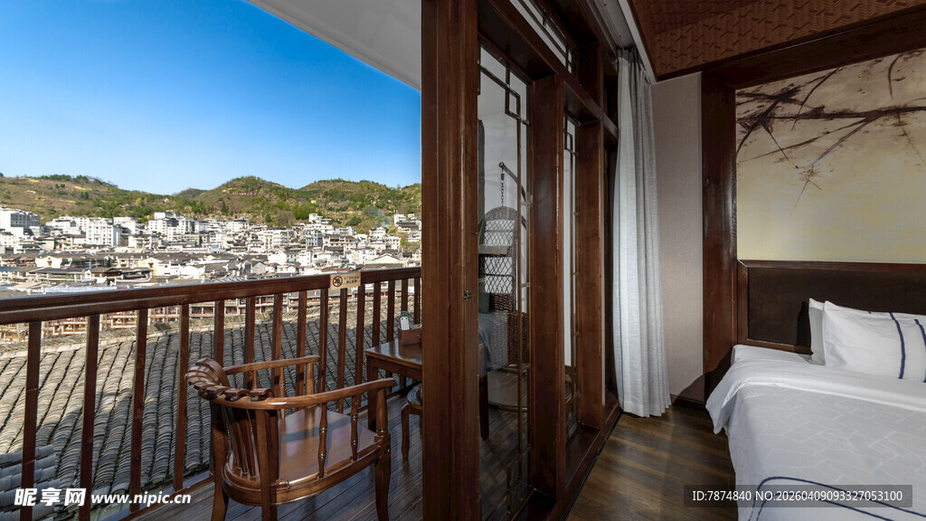 阳台卧室观景惬意空间