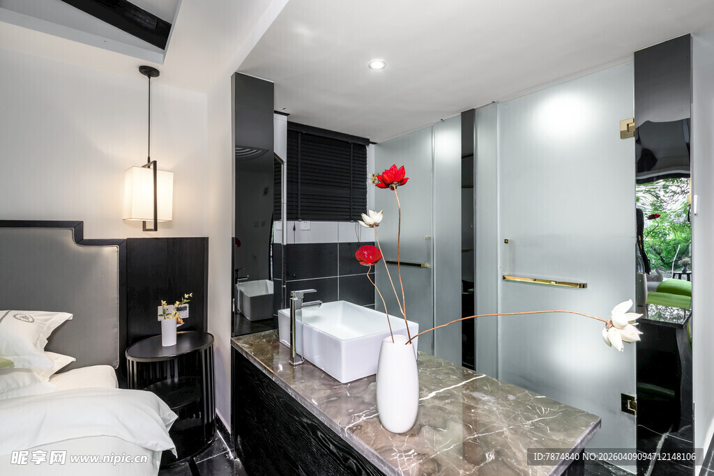 现代简约风格卧室空间