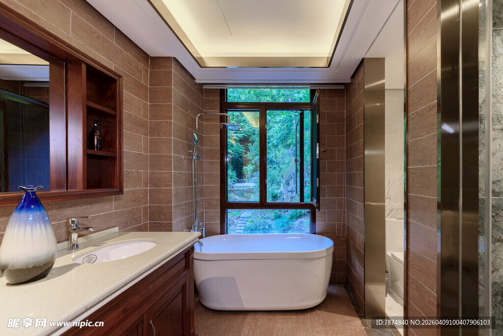 豪华现代风浴室设计