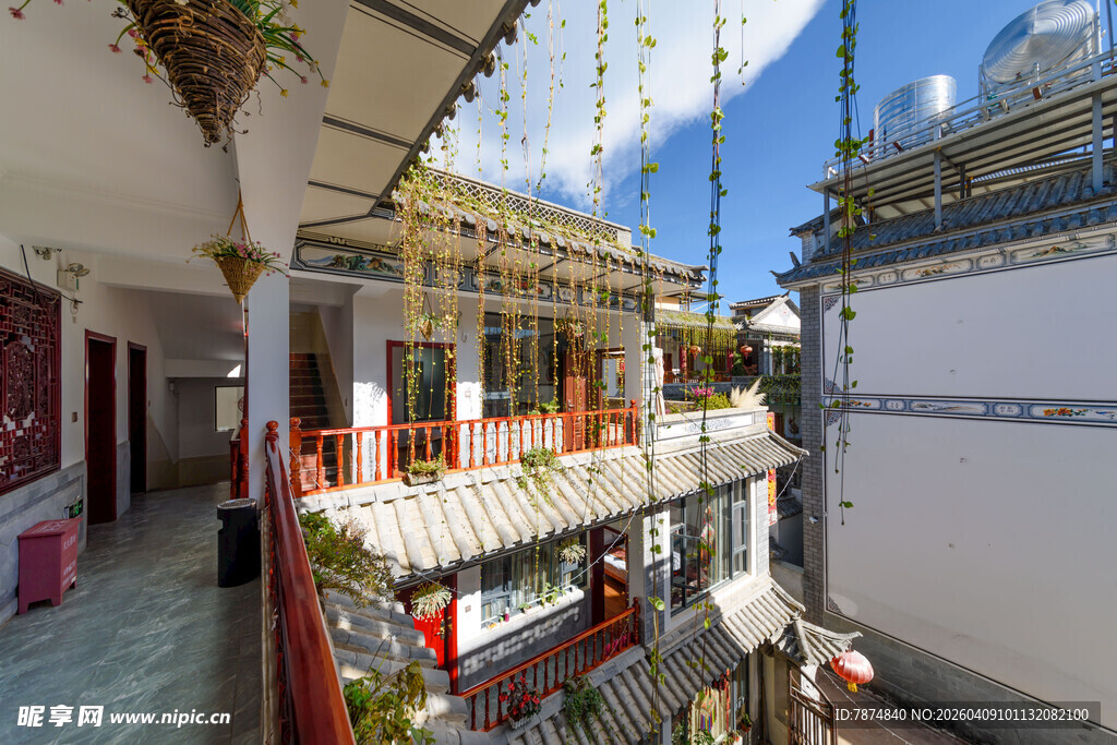 古雅庭院建筑景观