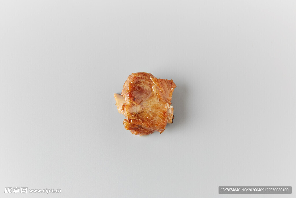 一块美味的烤制肉块