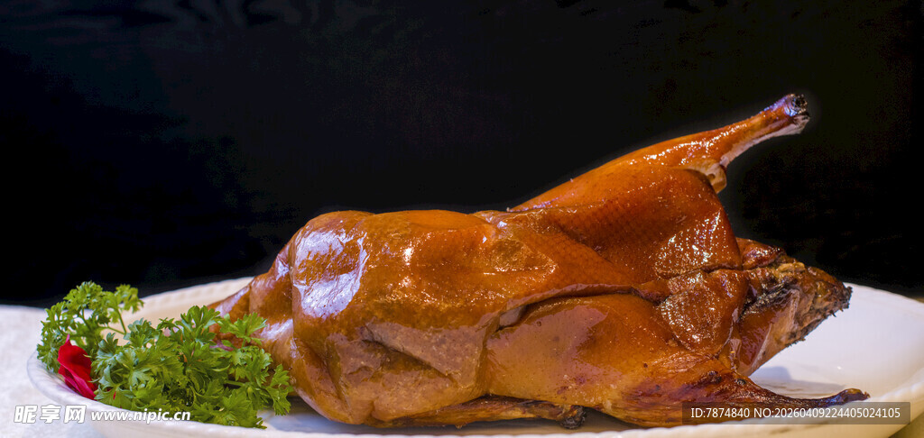 美味烧鸭 色泽诱人