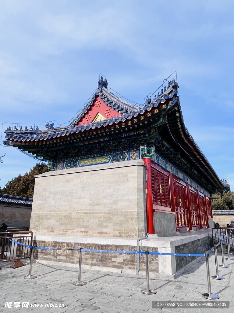 中式古建筑一角