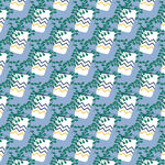 盆栽矢量图案背景