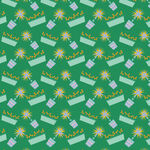 盆栽矢量图案背景