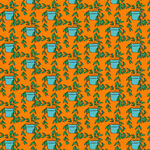 植物盆栽图案背景