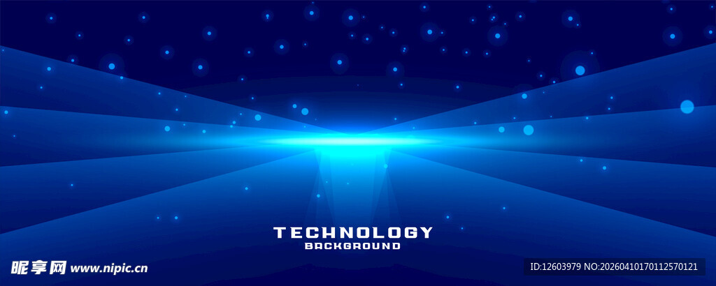 科技感蓝色未来背景图