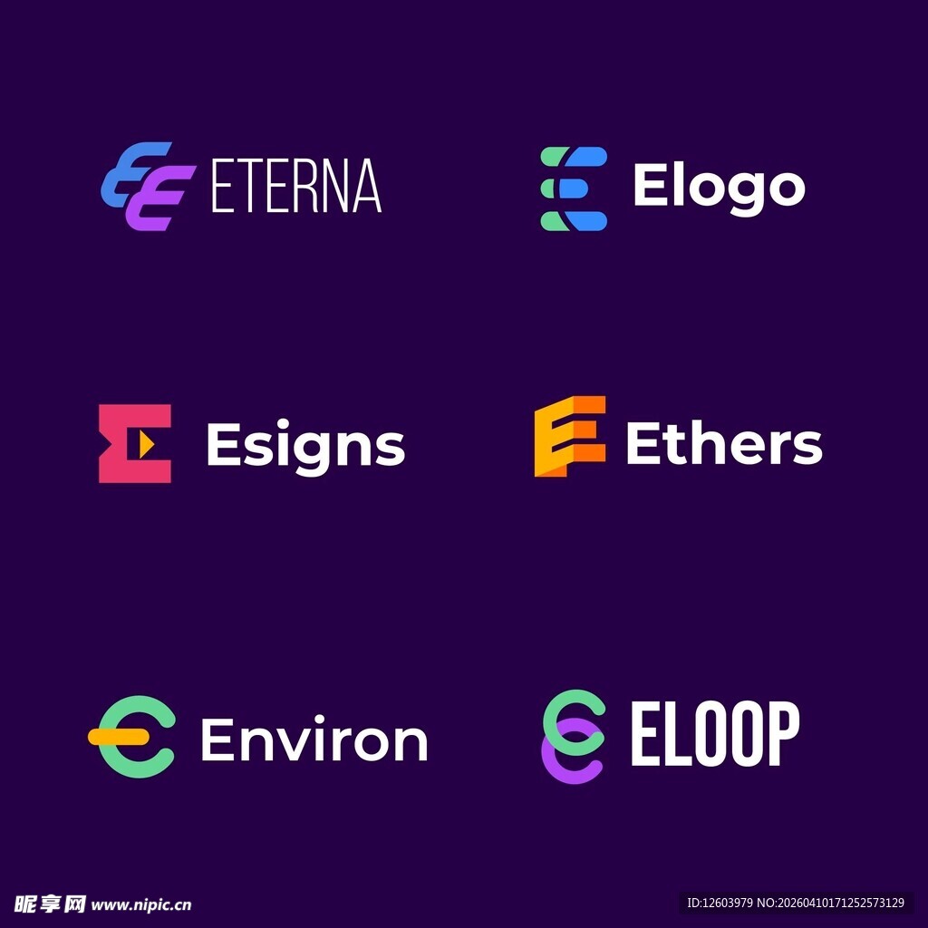 多彩创意品牌标志集合