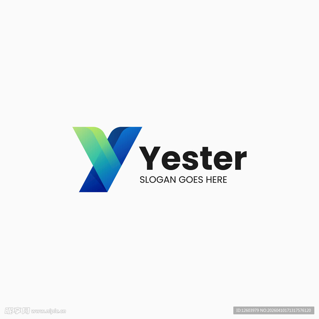 Yester公司创意品牌标志