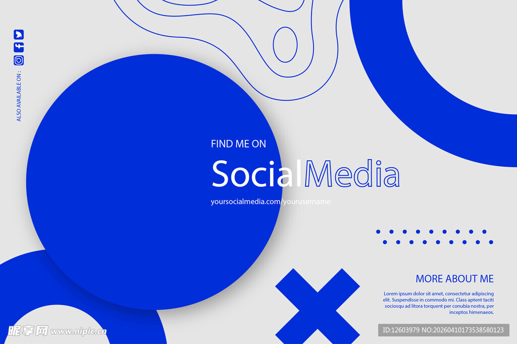 社交媒体主题创意设计图