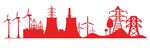 工业设施剪影