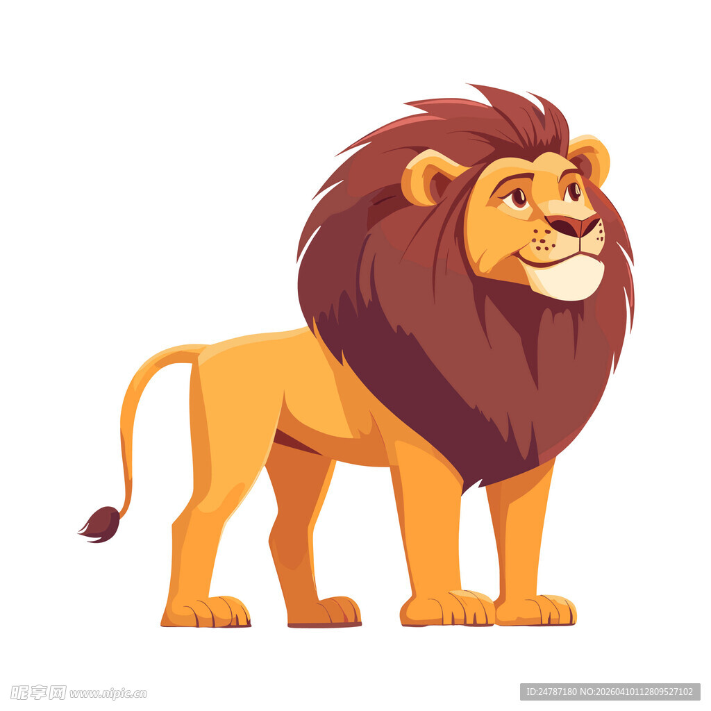 站立的雄狮