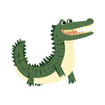 卡通鳄鱼