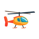 卡通直升机