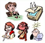 多样职业人物插画形象