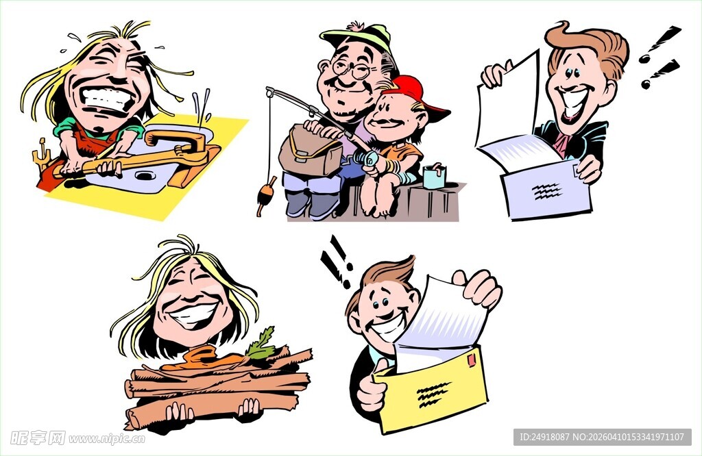 职场百态漫画场景