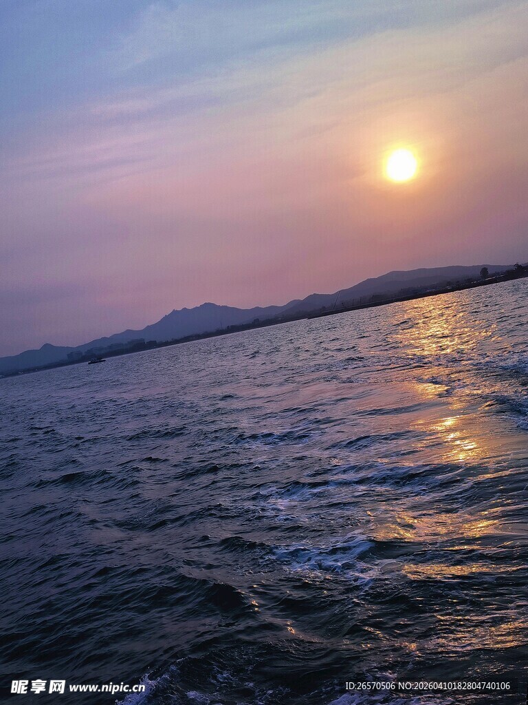 海上日落美景