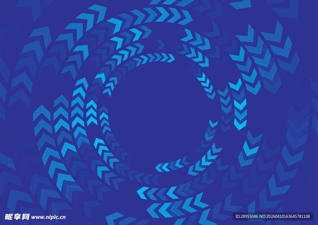 箭头旋涡背景