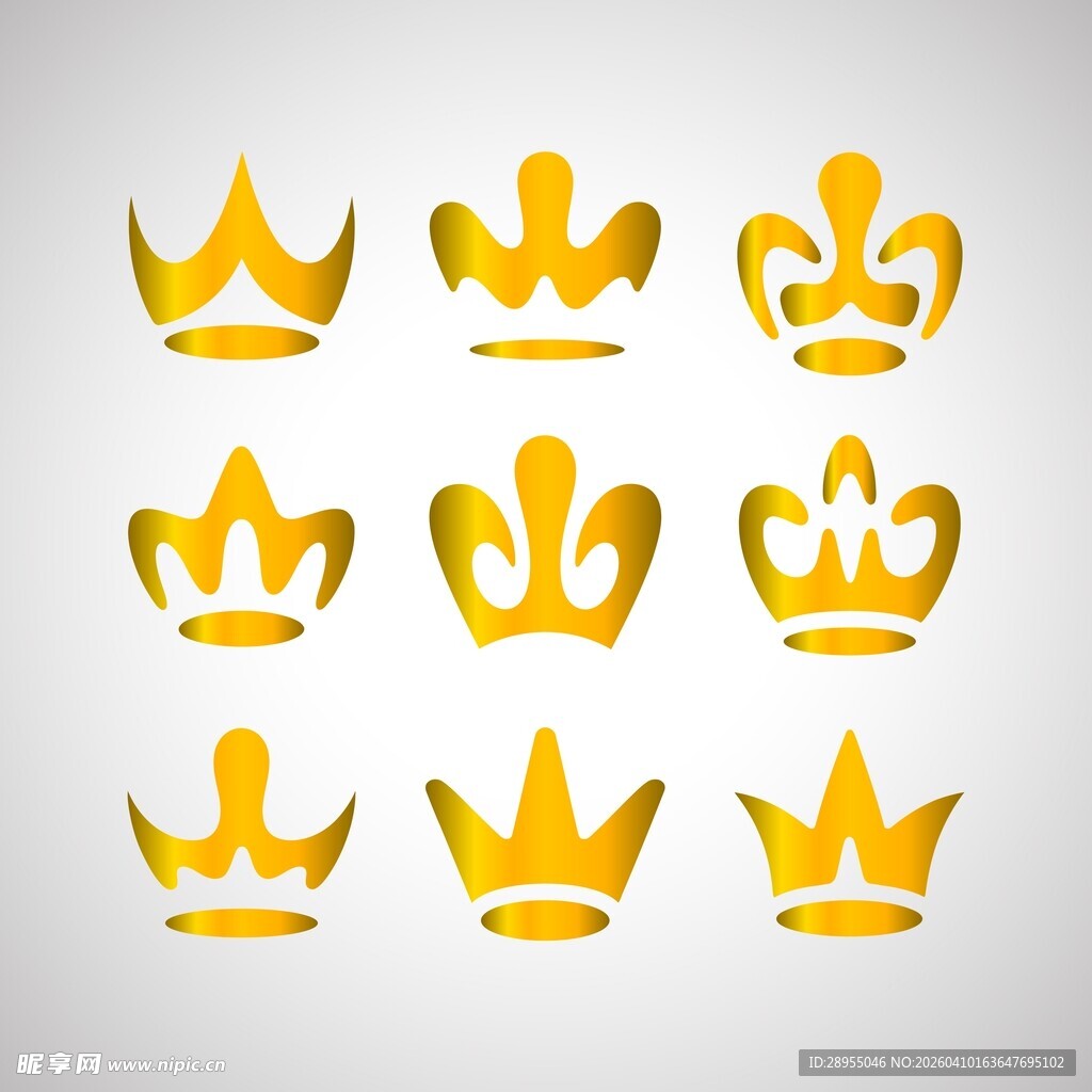 金色皇冠素材