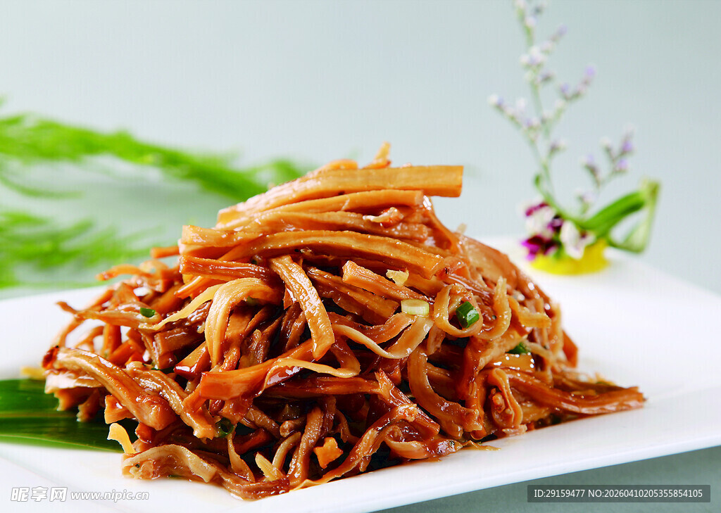 美味凉拌豆皮丝