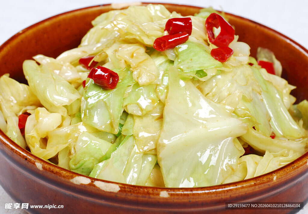酸辣包菜