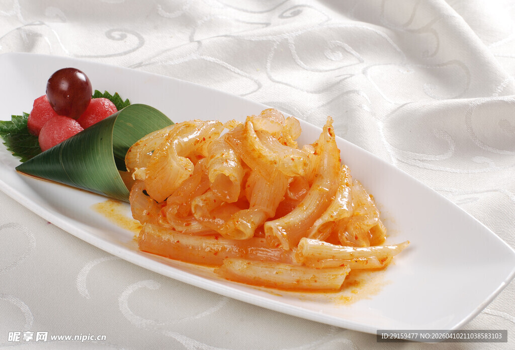 美味凉拌海蜇丝