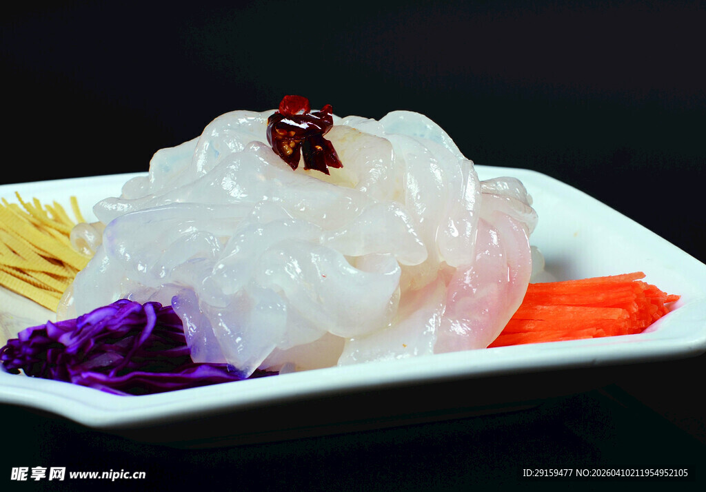 晶莹剔透的特色水晶冻