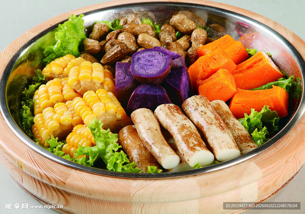 营养丰富的多彩便当