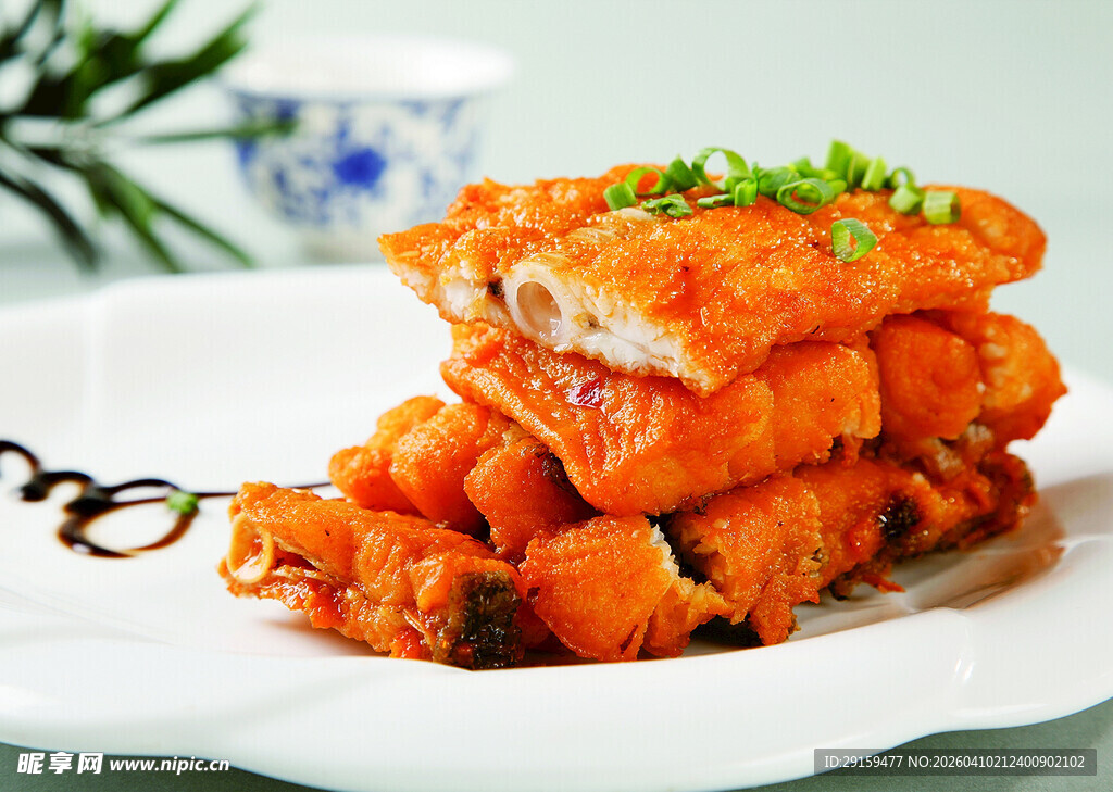 香酥美味炸鱼块