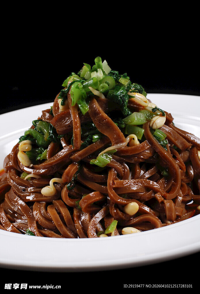 美味凉拌蕨根粉