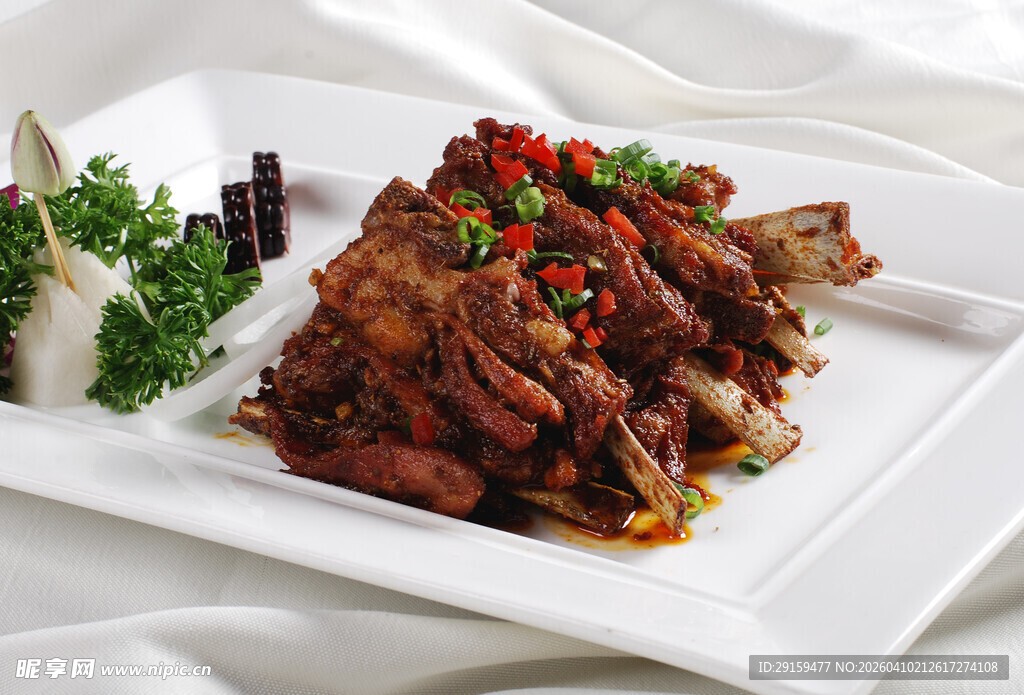 香辣美味酱排骨