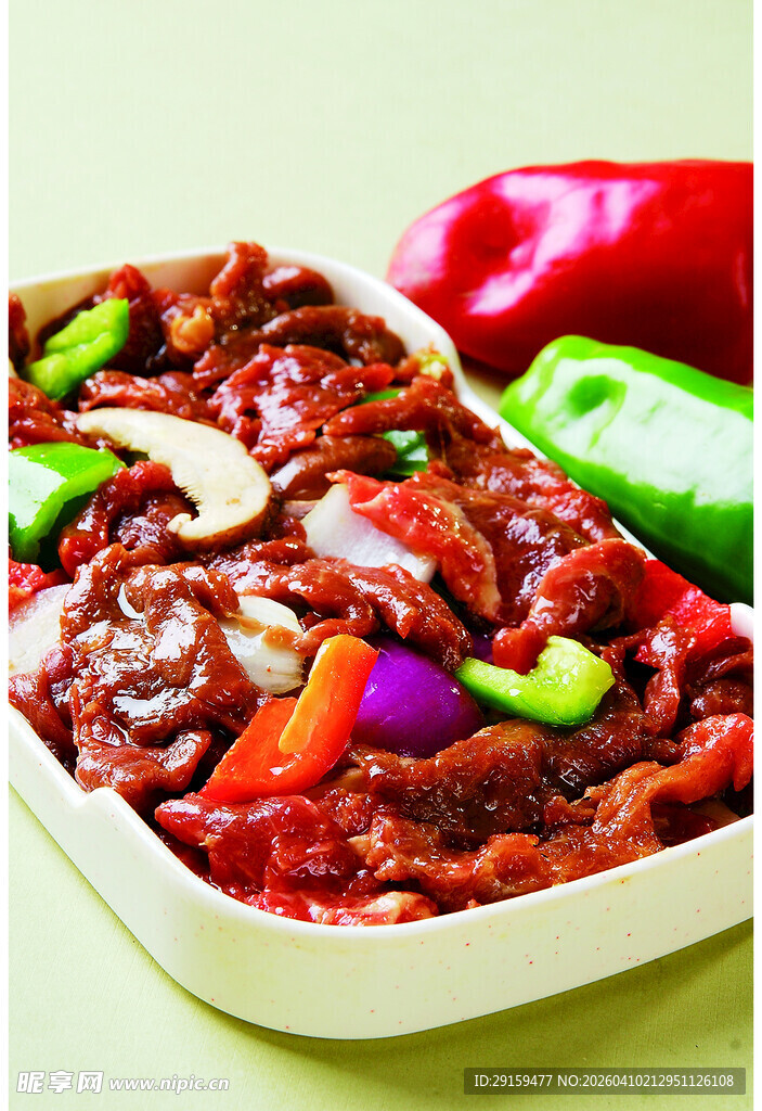 美味彩椒炒牛肉