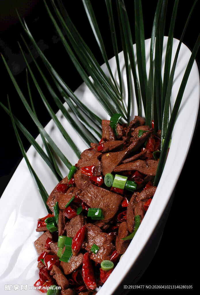 葱香牛肉片