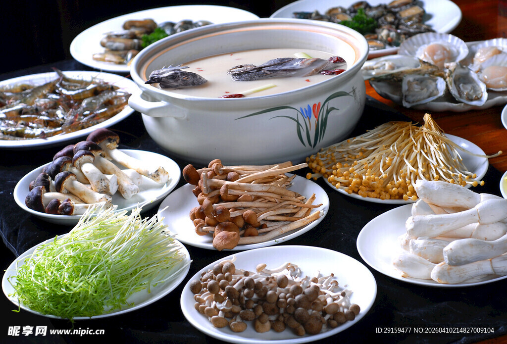 丰盛火锅食材大集合