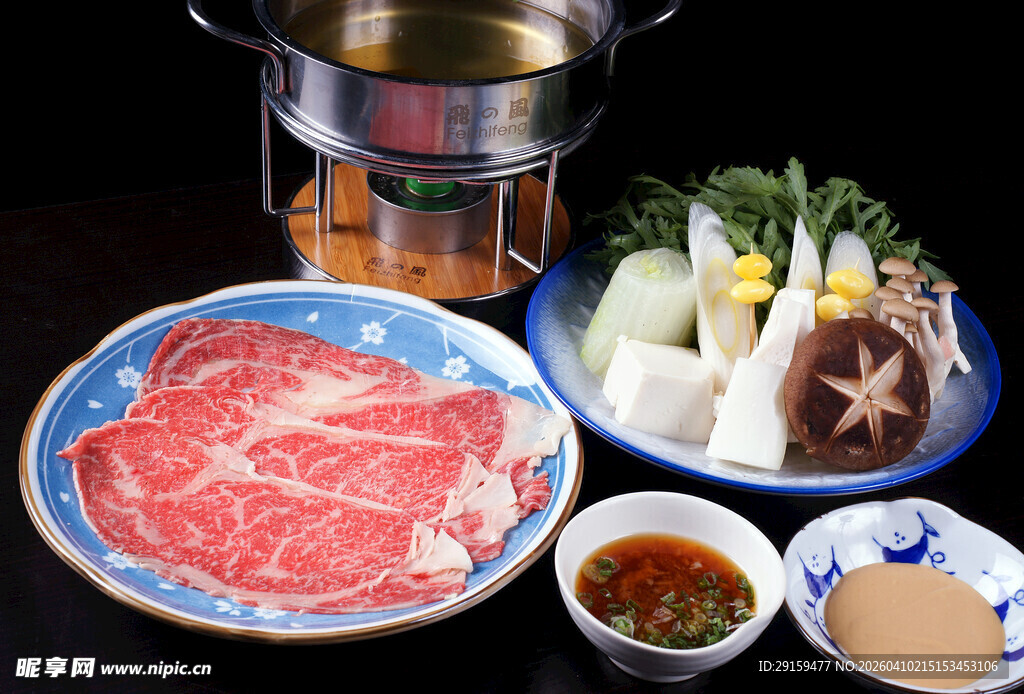日式火锅食材组合