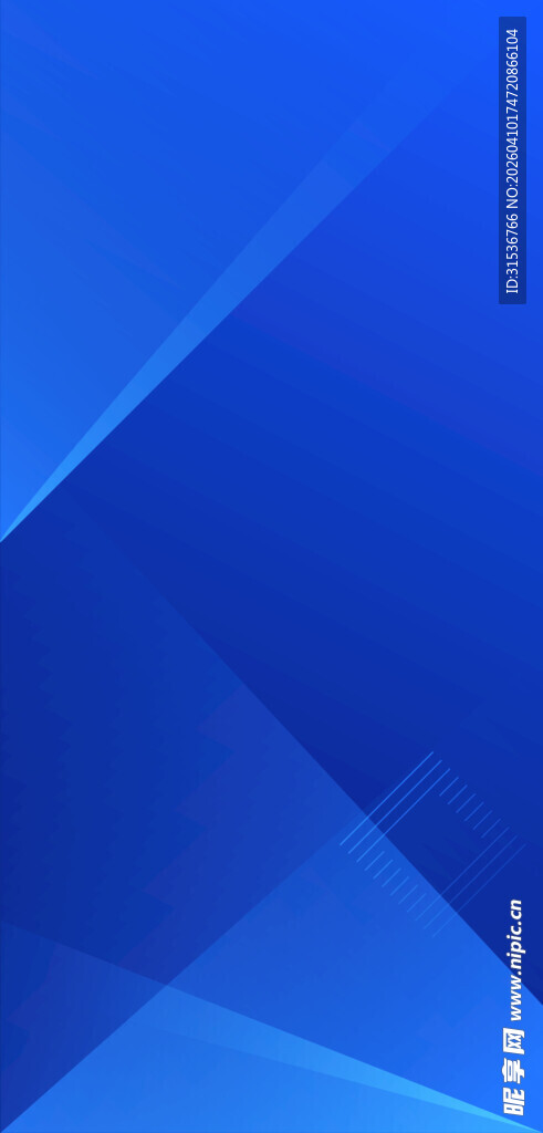 蓝色几何抽象背景图案