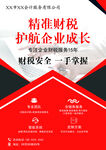 精准财税海报