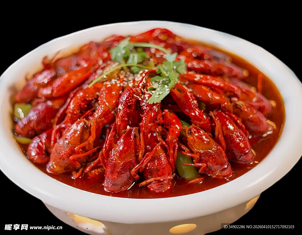 美味香辣小龙虾