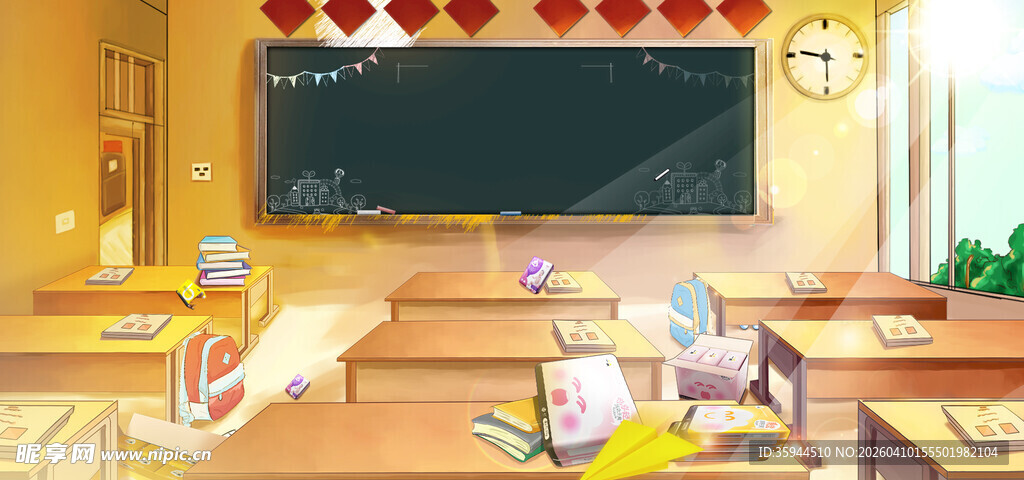 教室布置场景