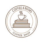咖啡书店标志设计