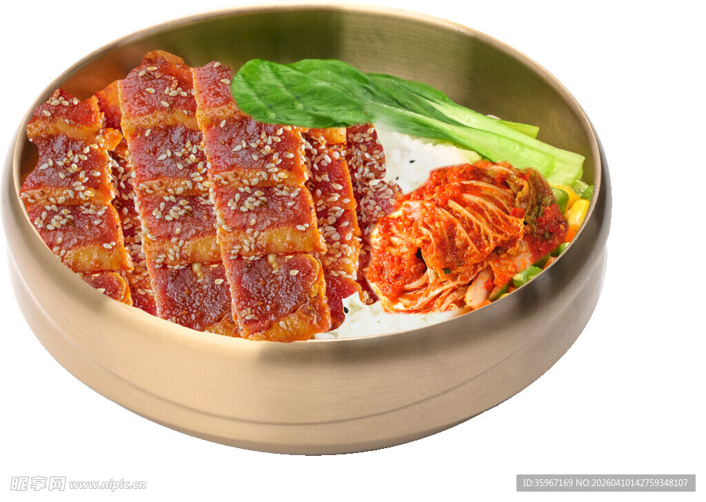 美味烤肉拌饭套餐