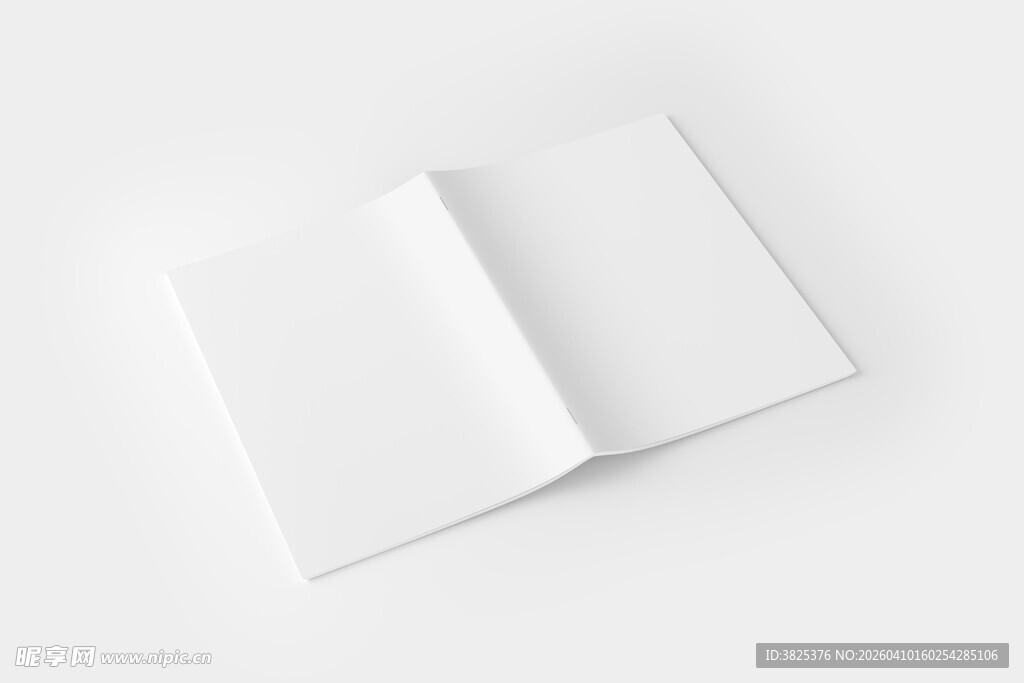 A4空白宣传单设计展示样机