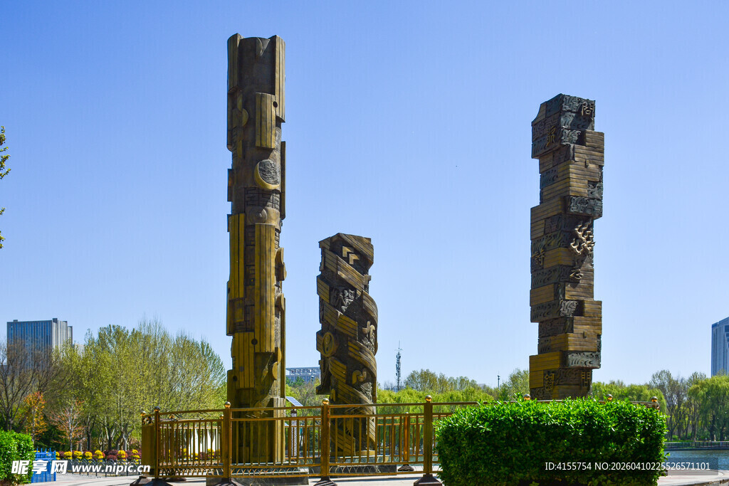 城市景观中的特色雕塑