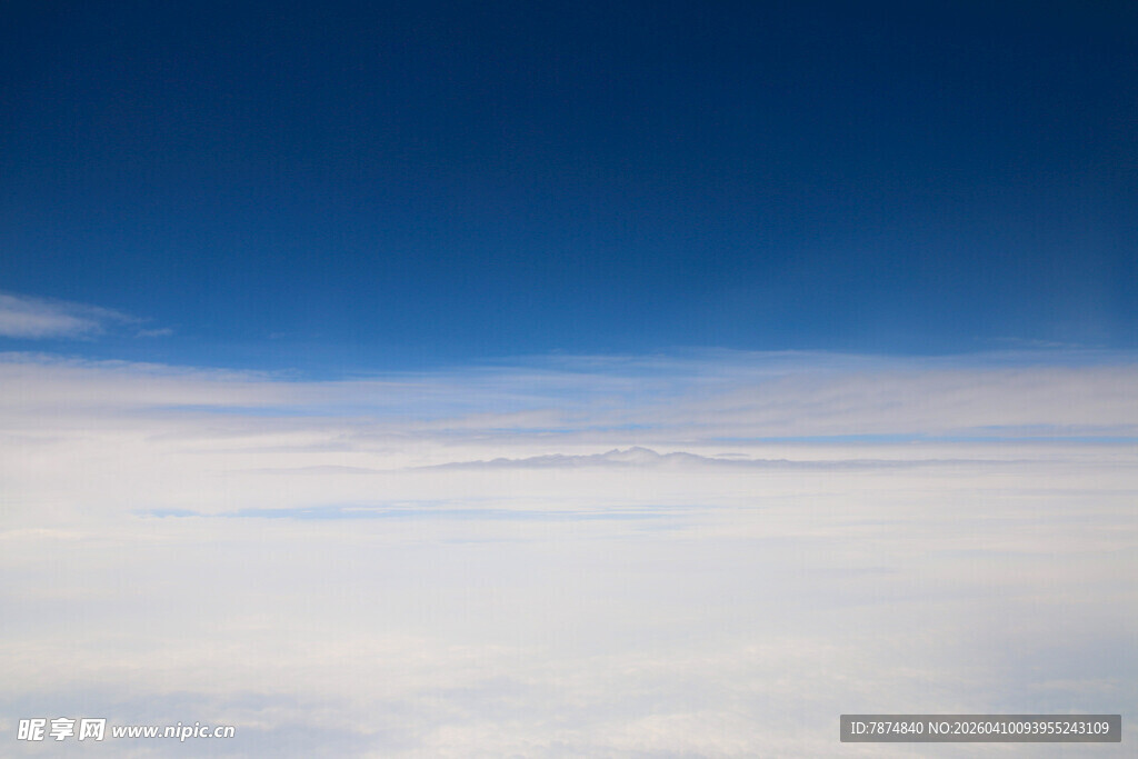 高空云海美景