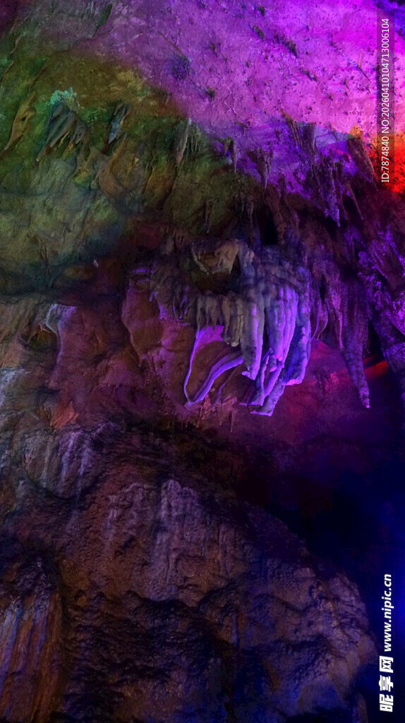 梦幻绚烂的自然光影景观