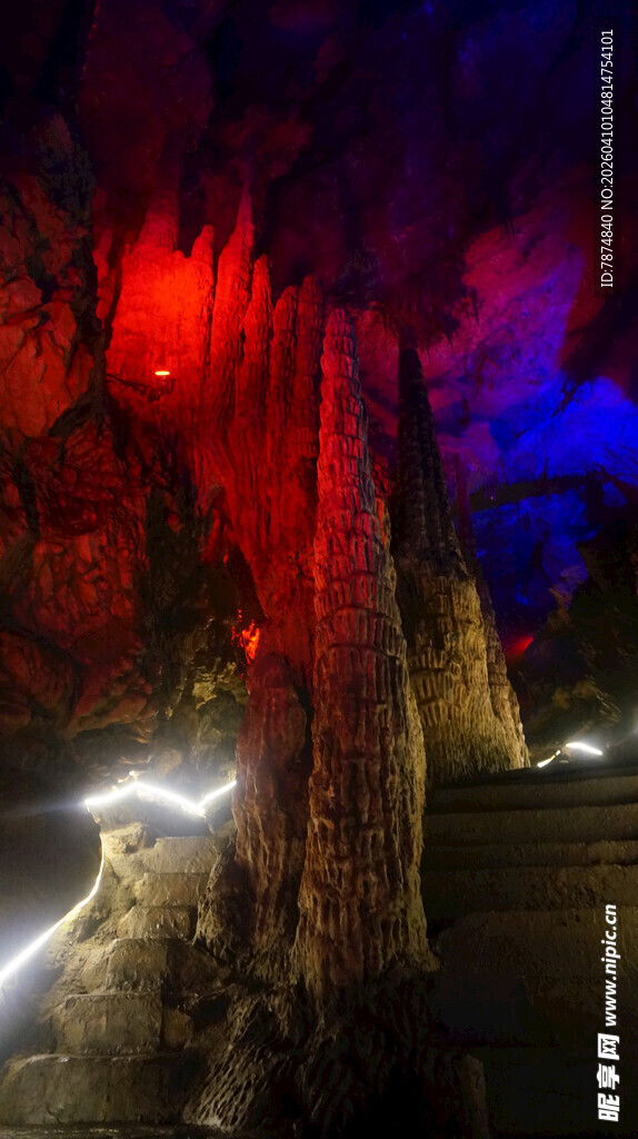 梦幻溶洞景观