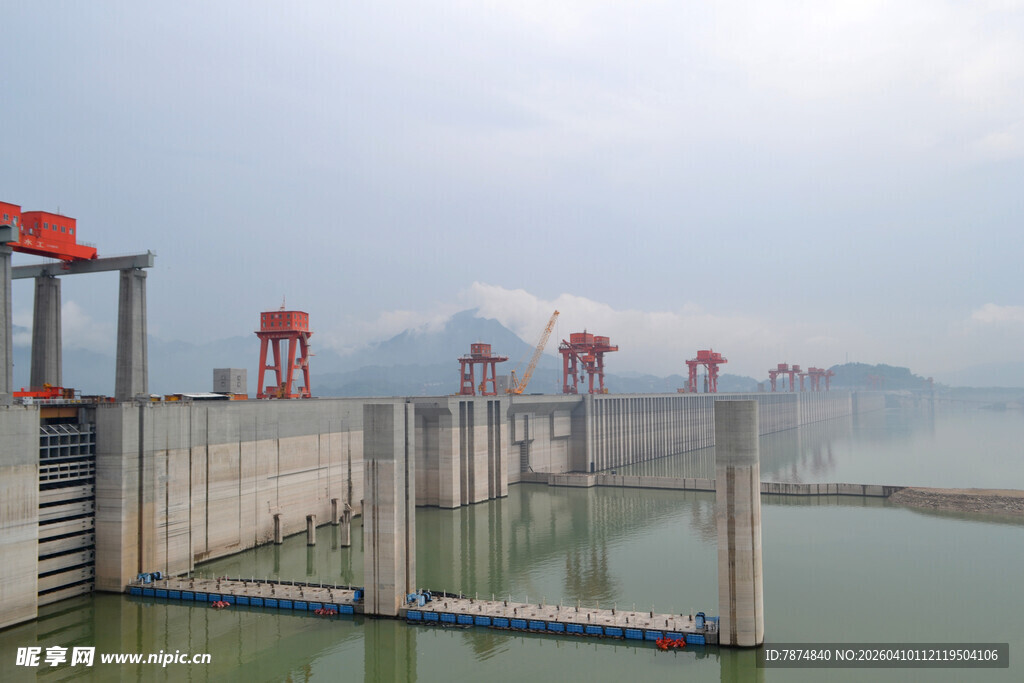 三峡大坝壮观水利工程
