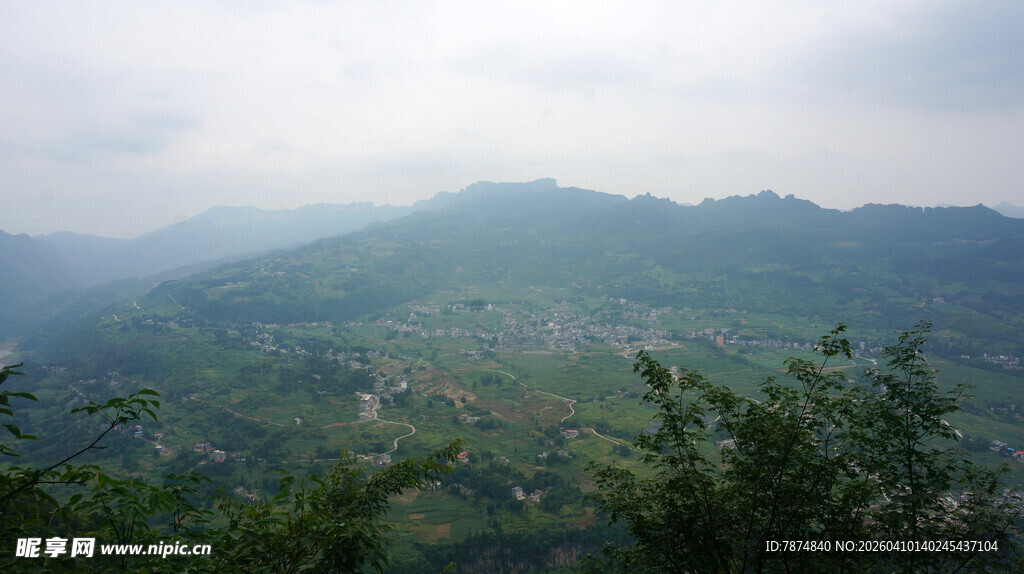 恩施山峦绿植景观