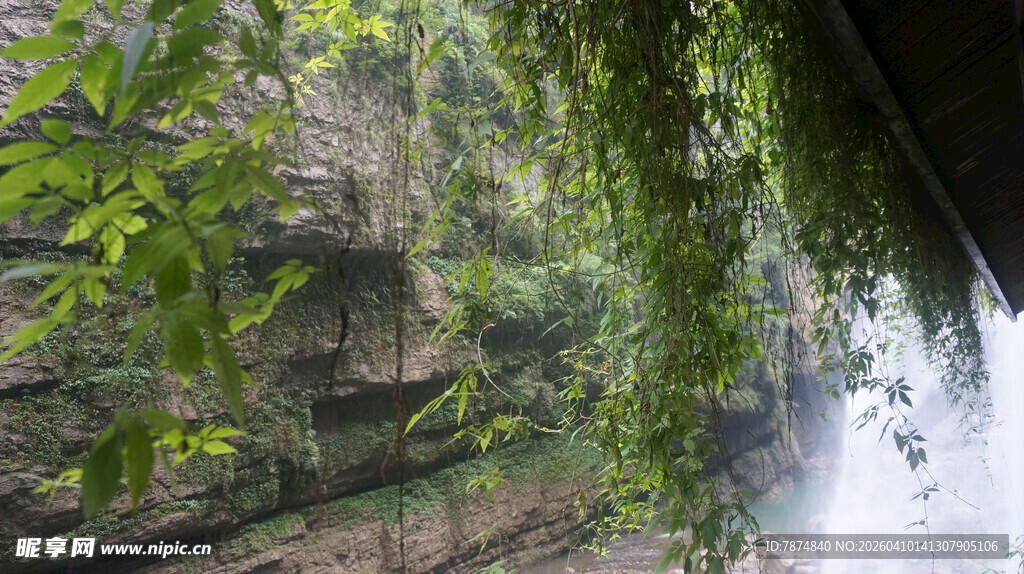 恩施垂柳依水畔 绿意盎然