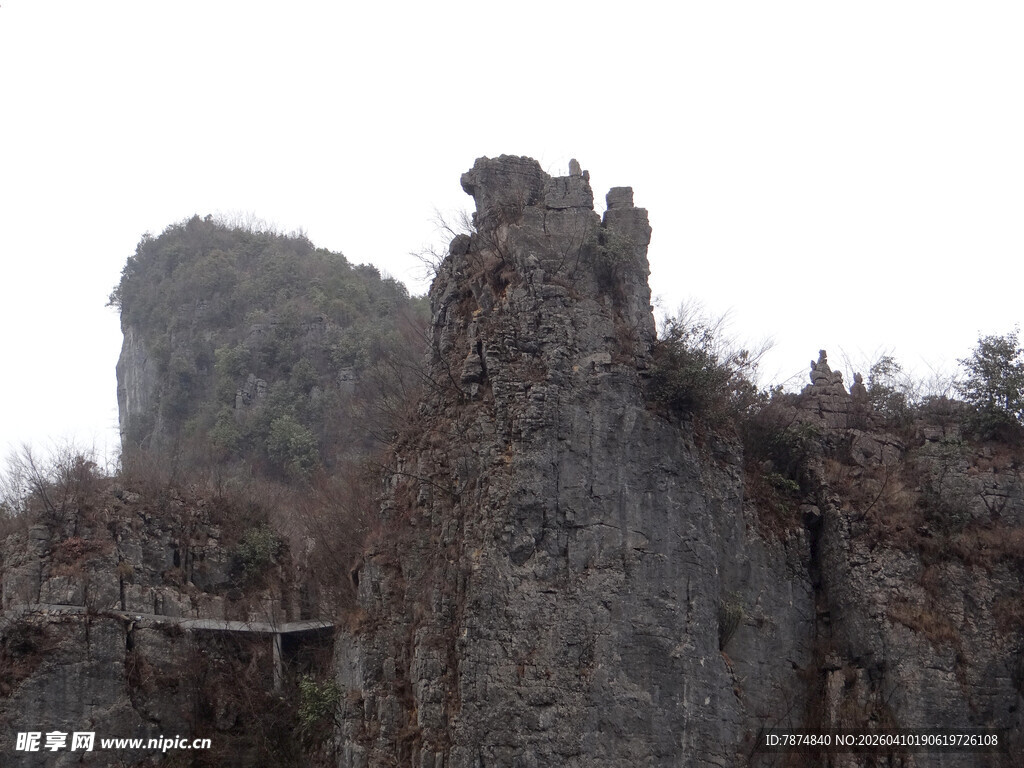 恩施古老城墙遗迹